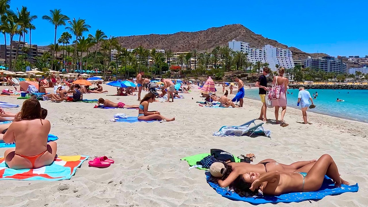 Stunning Paradise Beach of Gran Canaria We❤️Canarias
